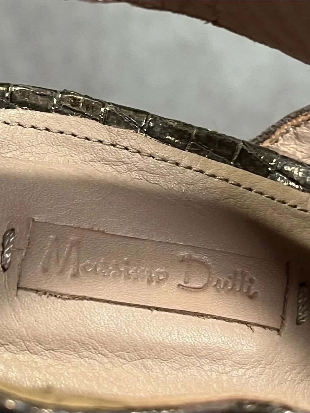 Massimo Dutti Metallic Bronze Strappy High Heel Sandals size 40 / 9 - Picture 7 of 7